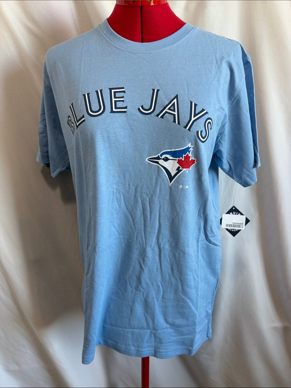 Genuine Merchandise Light Blue "Blue Jays" Logo Tee